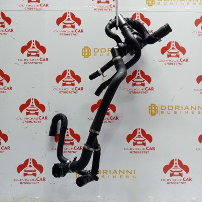 Carcasa Termostat + Furutune Racire Land Rover Range Rover Evoque Jaguar E-Pace 2.0D 2014-2020 foto