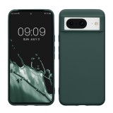 Husa Kwmobile pentru Google Pixel 8, Verde inchis, Silicon, 61855.171, Carcasa