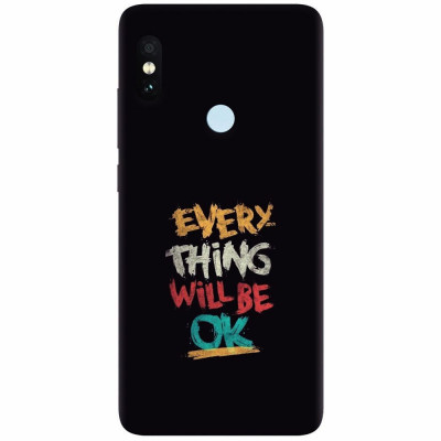 Husa silicon pentru Xiaomi Mi 8 SE, Everything Will Be Ok foto