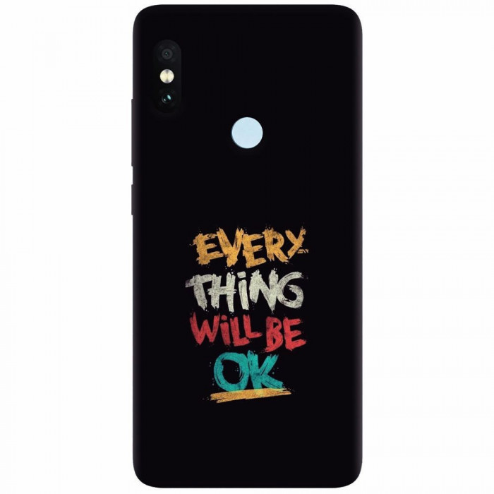 Husa silicon pentru Xiaomi Mi 8 SE, Everything Will Be Ok