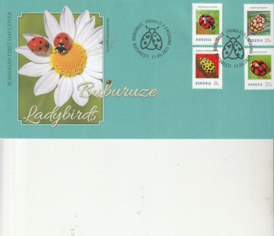 FDC Romania,fauna ,buburuze , 2024 !!! foto