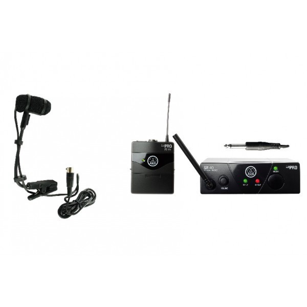 AKG WMS 40 MINI INST + SUPERLUX PRA 383