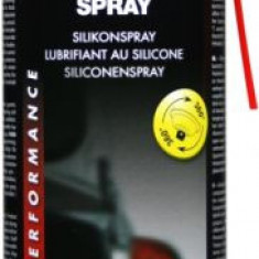 Spray de silicon 500ml spray. culoare: incolor. aplicatie: Elemente de cauciuc. elemente metalice. garnituri
