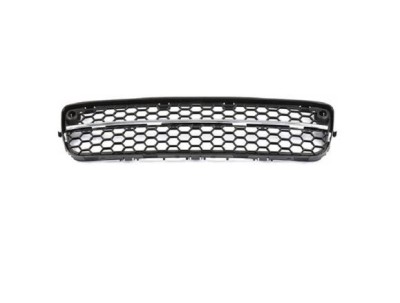 Grila bara Volvo S80 (As), 04.2006-05.2013, Fata, partea centrala, cu gauri pt. ornamente; cu gauri pentru Senzori de parcare (PDC), Aftermarket foto