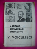HOPCT ARTICOLE COMUNICARI DOCUMENTE -VASILE VOICULESCU-BUZAU 1979 70 PAGINI