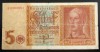 Bancnota 5 REICHSMARK - GERMANIA NAZISTA, anul 1942 * cod 43 = STUDENTUL