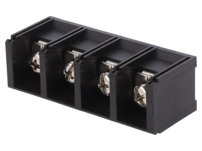 Conector regletă PCB 16mm, 4 piste