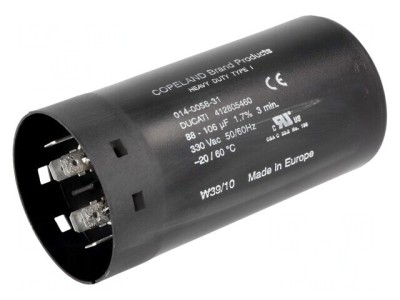 Condensator Electrolitic 97uF 52.4x105mm 10% foto