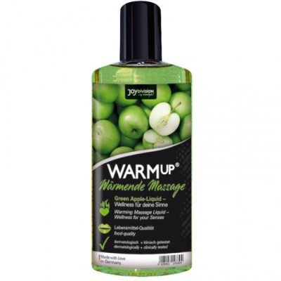 JOYDIVISION WARMUP - GREEN APPLE MASSAGE OIL - 150 ML foto