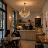 Candelabru Cristal ERDENET Magno, 12xE14, Diametru 60 cm, Metal si Cristal, Auriu Lucios, Inaltime Reglabila