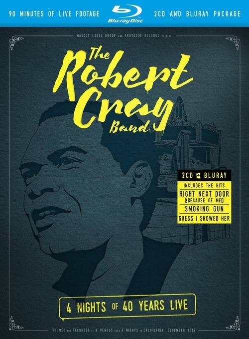 Robert Cray Band The 4 Nights Of 40 Years Live Box set digi (bluray+2cd)