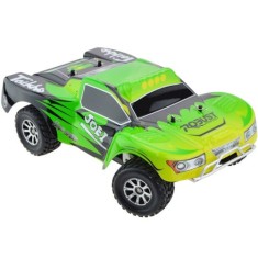 Masinuta cu Telecomanda WLtoys A969, Scara 1:18, 50km/h Short Course Truck, Verde foto