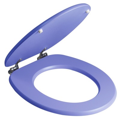 Capac WC din MDF, Savini Due Cwathqo23, lila mat, inchidere standard, 371 x 441 mm foto