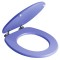 Capac WC din MDF, Savini Due Cwathqo23, lila mat, inchidere standard, 371 x 441 mm