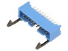 Conector IDC Tată 20 Pini Drept Aurit TE Connectivity Pas 2.54mm THT