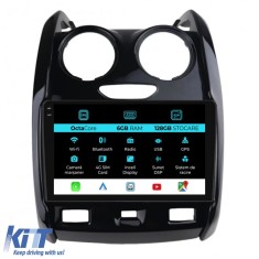 Navigatie Dedicata Dacia Duster (2010-2020), Incell 9Inch, 6Gb Ram, 128Gb Stocare, Carplay Performance AutoTuning