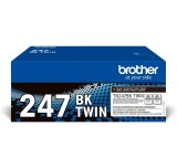 Dual-Pack Original Brother Black TN247BKTWIN pentru HL-L3210|L3270|DCP-L3510|L3550|MFC-L3730|L3770 3K "TN247BKTWIN"
