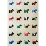 Caiet premium A5 Eclectic Scottie Dogs, Jad