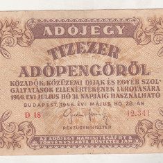 bnk bn Ungaria 10000 adopengo 1946