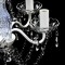 Candelabru, 5 becuri, transparent - 5