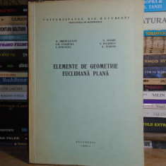A. BREZULEANU - ELEMENTE DE GEOMETRIE EUCLIDIANA PLANA * CURS_UNIV. BUC. ,1981 #