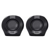 Boxe PC Trust Polo 2.0, 8W, Negru, USB, Jack 3.5mm, Audio, 2 Canale, 150-20000Hz