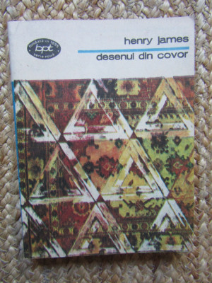 DESENUL DIN COVOR-HENRY JAMES foto