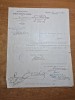 Document in limba romana din anul 1902 - directiunea generala a cailor ferate romane - CFR