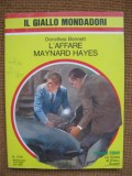 Dorothea Bennett - L&#039;affare Maynard Hayes (in limba italiana)