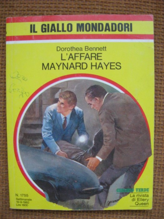Dorothea Bennett - L&#039;affare Maynard Hayes (in limba italiana)