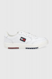 Tommy Jeans sneakers culoarea alb