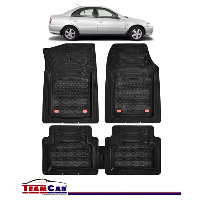 Covorașe Auto TeamCar&reg; Tip Tăviță Compatibile Honda Accord 6 (1998&ndash;2003) - Sedan