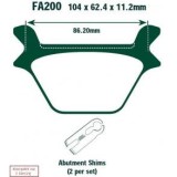 Klocki Ham. Moto. Harley Davidsonr Fxd, Fxdl, Fxdwg, Fxr, Fxrs, Fxrt, Fxrd, Fxlr (Late 87-99) 319590 EBCFA200V
