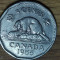 Canada -moneda de colectie- 5 cents 1955 -Elisabeta- prim an de batere, mai rar