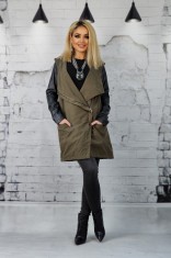 K466-1121 Jacheta midi stil vintage