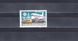 M1 TX6 7 - 1983 - Anul mondial al comuinicatiilor, Aviatie, Nestampilat