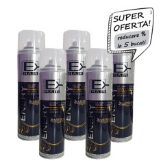 Oferta 5 buc Spray protectie termica si stralucire cu Argan 400ml
