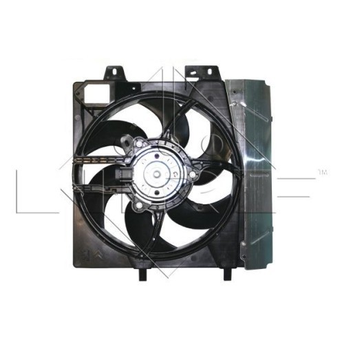 Ventilator radiator GMV Citroen C-Elysee, C3 Ii, C3 Pluriel, C4 Cactus, Ds3; Ds Ds 3, Ds 3 Cabriolet; Peugeot 1007, 2008, 207, 208, 301 Nrf 47336