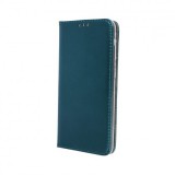 Husa Flip Carte / Stand Huawei P40 Pro, inchidere magnetica Verde