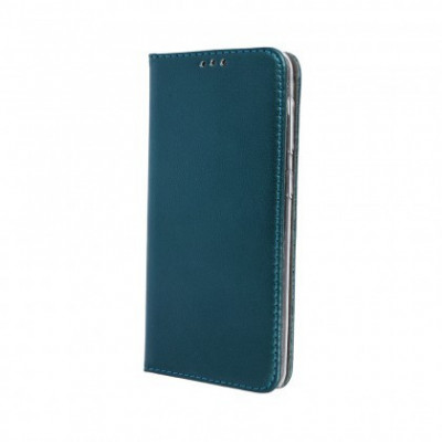 Husa Flip Carte / Stand Samsung A715 Galaxy A71, inchidere magnetica Verde foto