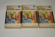 Contele de Monte-Cristo - Alex. Dumas - 1964 - 3 vol. foto