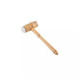 Ciocan de batut carnea cu doua fete, din lemn lacuit Handy KitchenServ