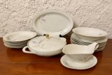 SERVICIU DE MASA 16 PIESE PORTELAN CREM- MARCAJ MITTERTEICH BAVARIA