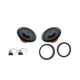 Pachet Boxe Auto Hertz Dieci DCX 165.3, 165mm, VW Passat B6 Spate + Inele Adaptor