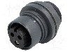 Conector circular, mama, 3 pini, BULGIN - PXP6012/03S/ST