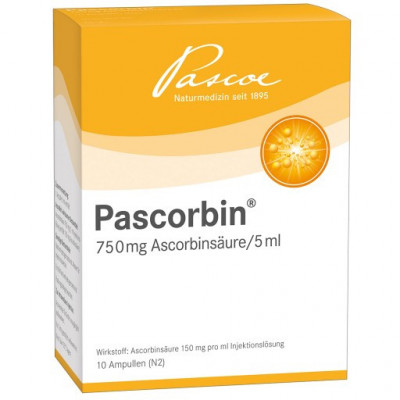 Pascorbin vitamina C 750mg/fiola (100 fiole/cutie ) foto