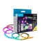 Set 2x1.5m banda LED Smart Modee 12W senzor de miscare cu telecomanda 2700K +RGB 550lm IP20 MSL-LS12W2X1,5MRGB2700KS-R