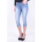 Blugi Only Teca 3/4 Long Knickers Albastru Deschis