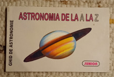 Astronomia de la A la Z (ghid de astronomie) foto