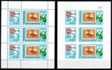 Ungaria 1978, Mi #3293 A+B Klb, dant + ned, CAPEX&#039;78, fauna, flora, castor, MNH. Cota 40 &euro;!